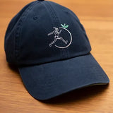 Unisex Navy Adjustable Logo Cap